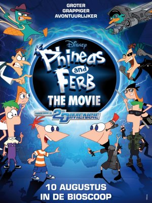 постер Фінеас і Ферб у другому вимірі / Phineas and Ferb The Movie: Across the 2nd Dimension (2011)